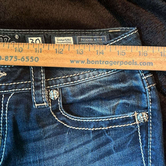 Miss Me Jeans Signature Boot, 30x32 actual JP8839BV - Picture 8 of 12